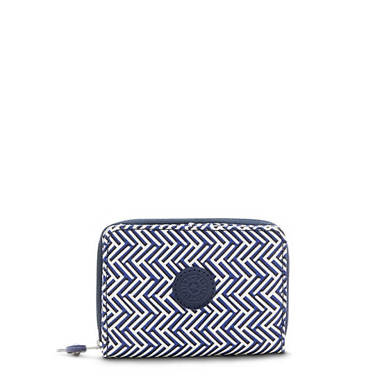 Portefeuilles Kipling Money Love Printed Small Wallet Bleu Marine | FR 1004IL
